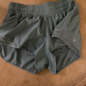 lululemon athletica Women's Charcoal Athletic Shorts